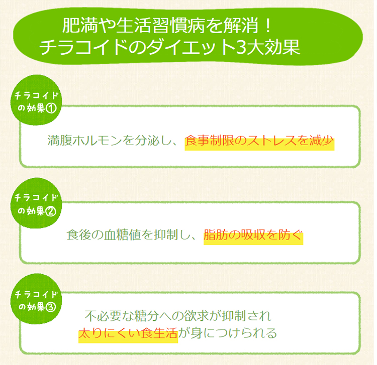 置き換えダイエットにチラコイドが優れていること