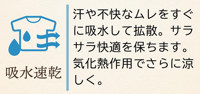 吸水速乾